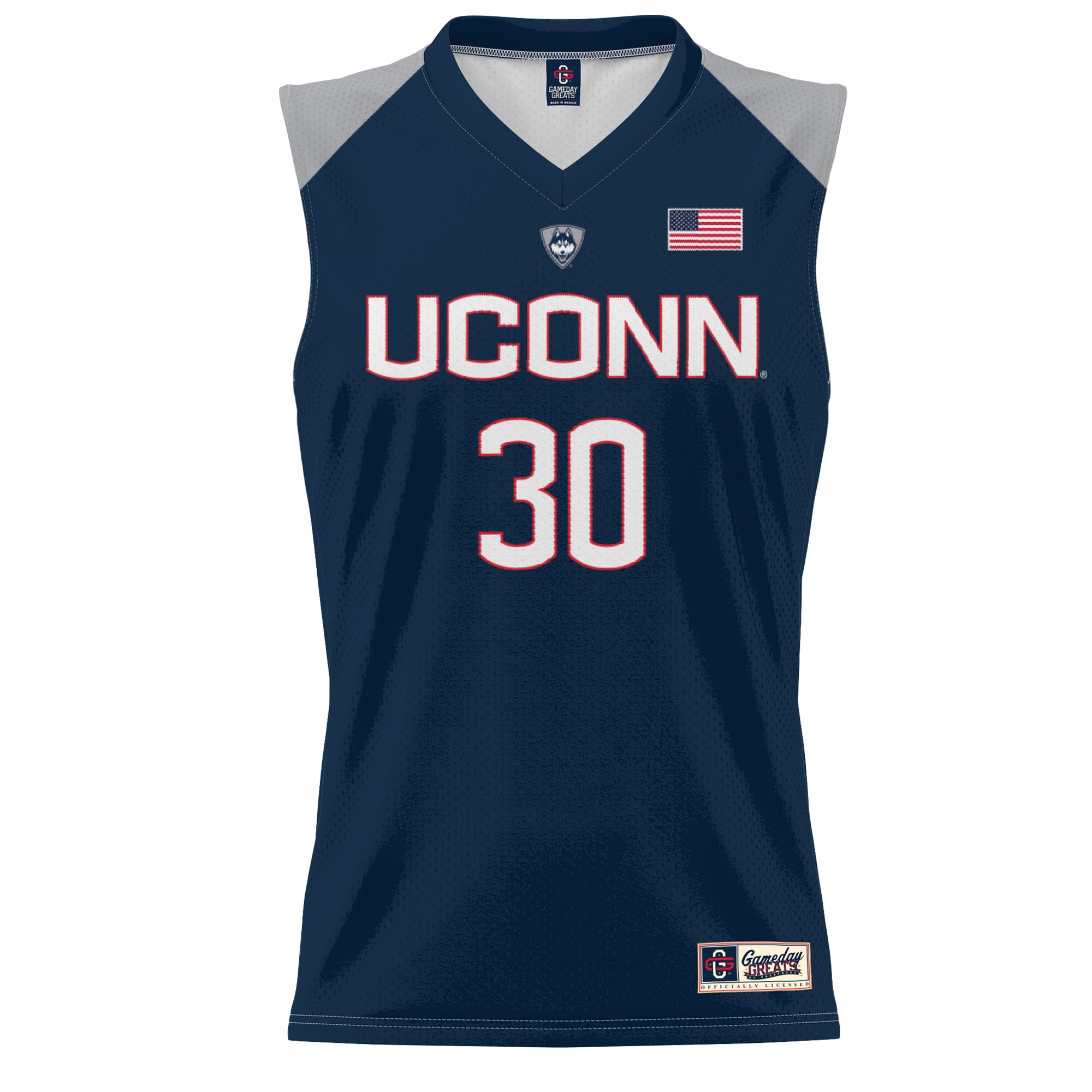 Breanna Stewart UConn Huskies GameDay Greats Unisex Lightweight Basketball Alumni Jersey - Navy