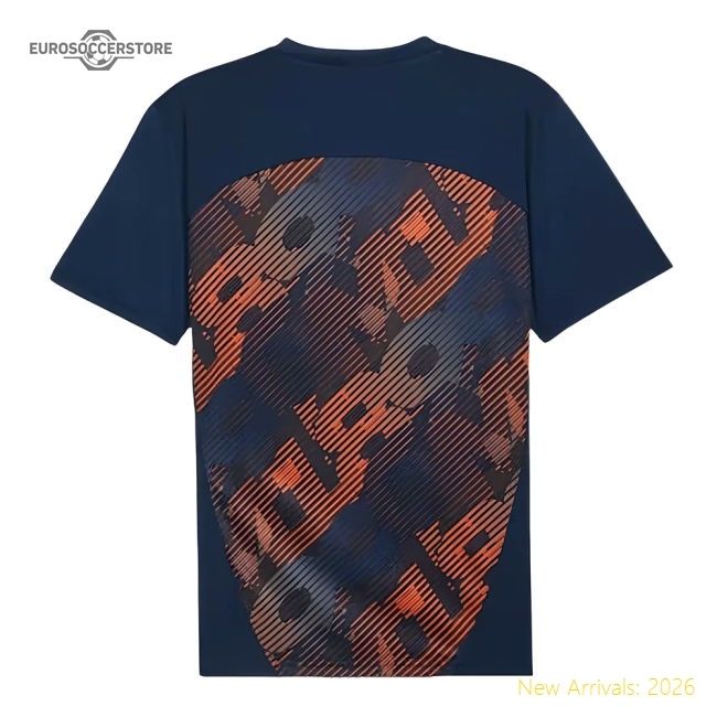 Genuine 2024-2025 Marseille Pre-Match Shirt (Club Navy)