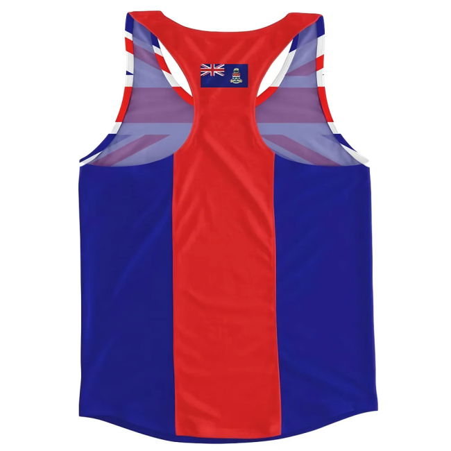 Pro-Grade Collector'S-Item Cayman Islands Flag Running Vest