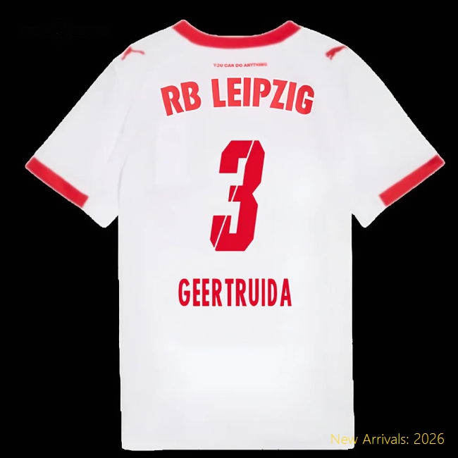 2025-2026 Red Bull Leipzig Home Shirt (Kids) (Geertruida 3)