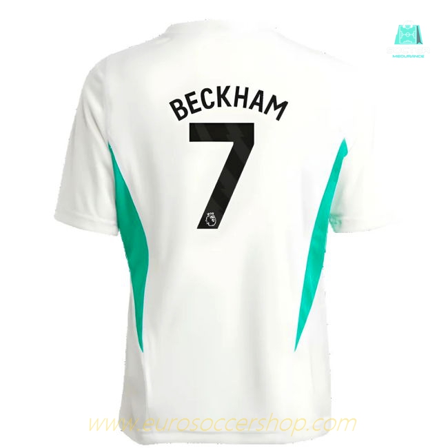 2023-2024 Man Utd Training Jersey (White) - Kids (Beckham 7)