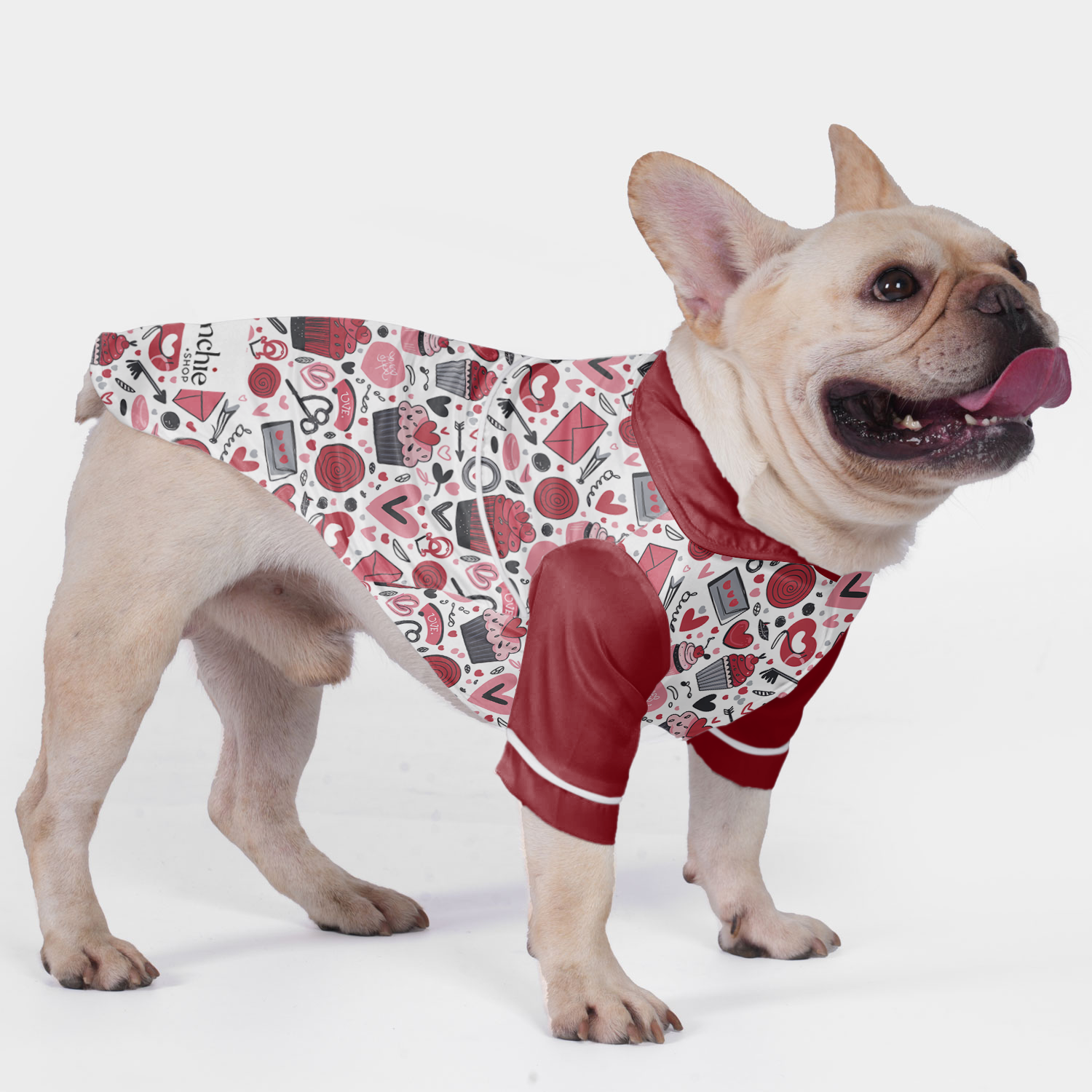 Lifestyle-Driven Lucy - Pajamas For French Bulldog for Dog Owners