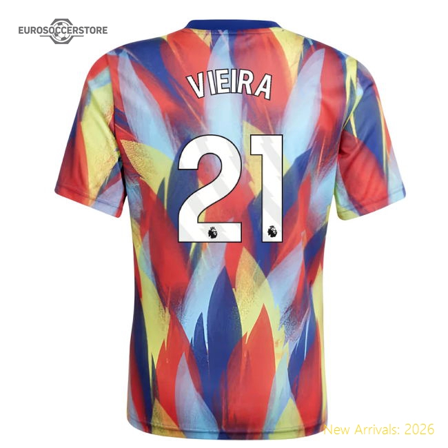 Arsenal Vieira Soft Kids Jersey Aeroready Easy-care Drycell
