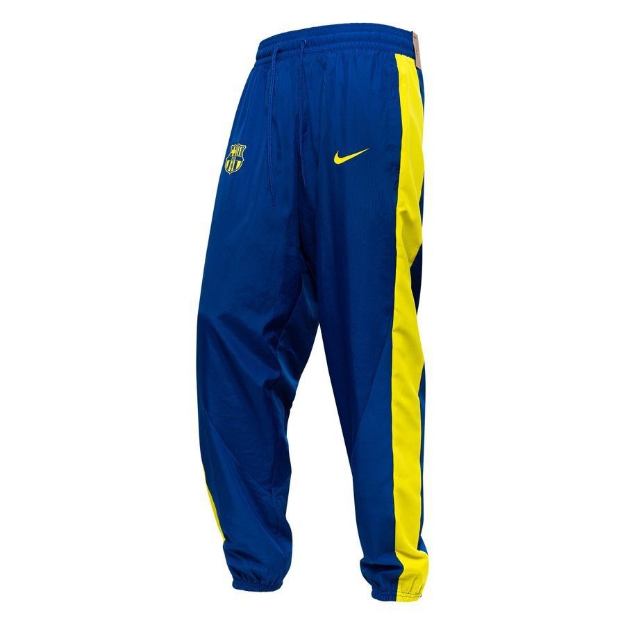Barcelona Training Trousers Starting 5 Woven GX 4th - Gym Blue/Opti Yellow