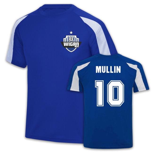 Paul Mullin Wigan Sport Training Jersey (Blue) | Match Day