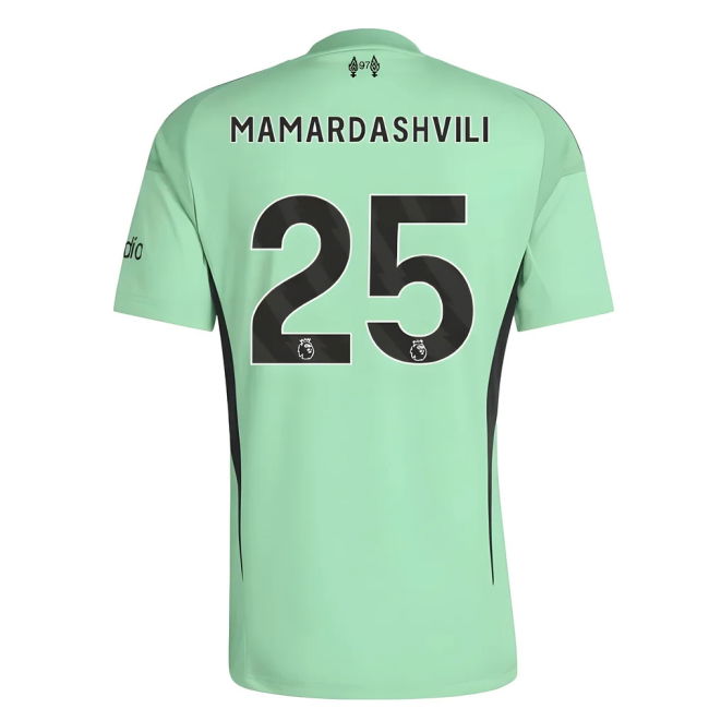 Liverpool First Team Supporter Kit - Kids Version (Mamardashvili 25)