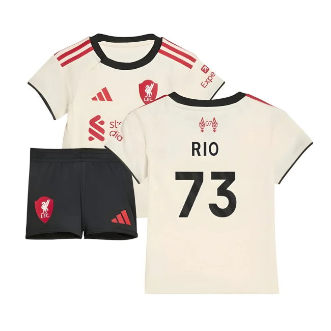 Liverpool Official Away Football Shirt 2025-20 Season Rio 73 L