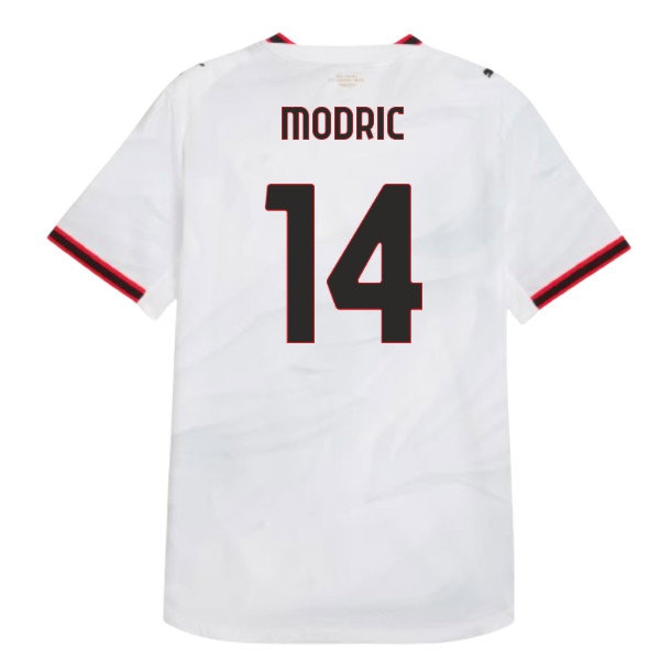 2026-2027 AC Milan Authentic Away Shirt (Modric 14)