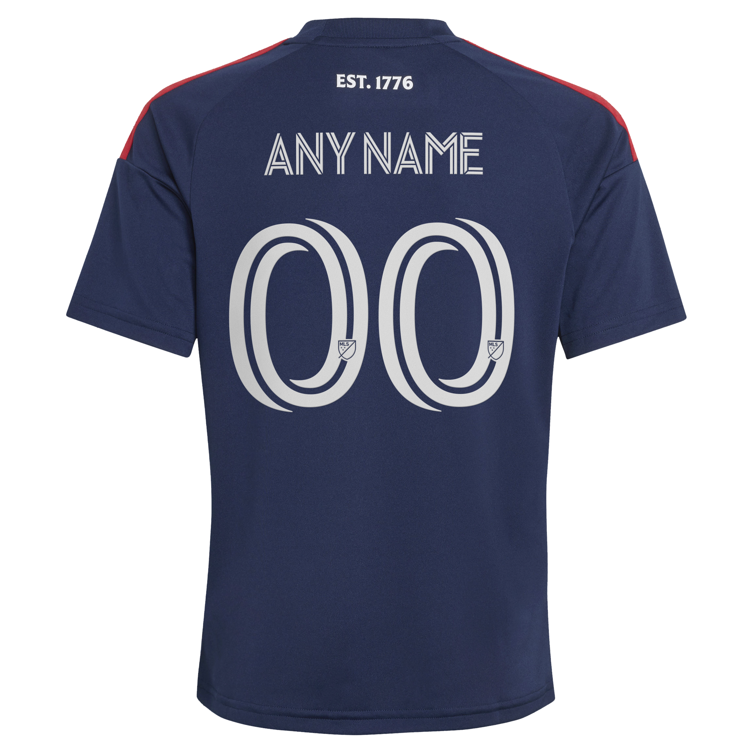 [SJH] New England Revolution Youth 2026 Independence Day Replica Custom Jersey - Blue