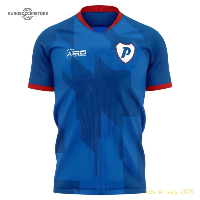 2025-2026 Portsmouth Home Concept Football Jersey Player Replica