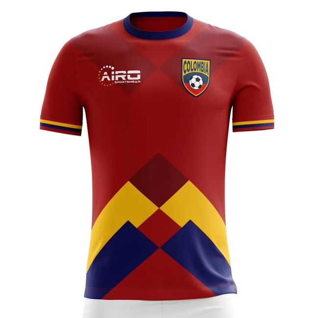 Authentic 2025-2026 Colombia Away Concept Football Shirt