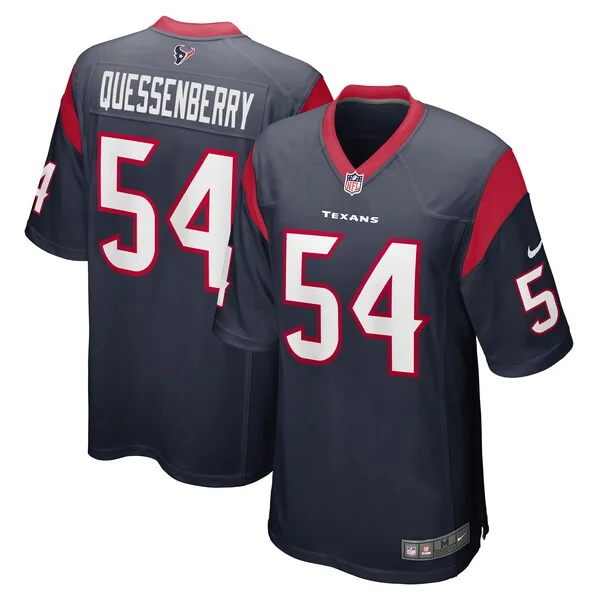 None Scott Quessenberry Game Jersey - Navy | NFL Player Jersey