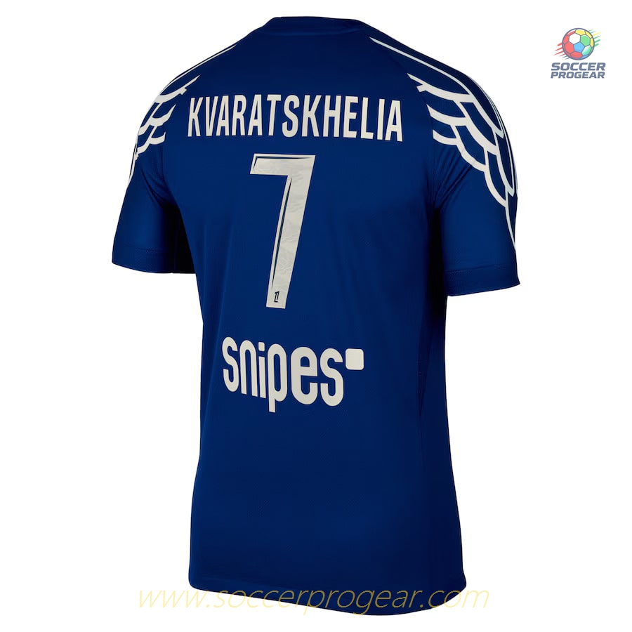 PSG Fourth Football Jersey 2024-25 Edition Kvaratskhelia