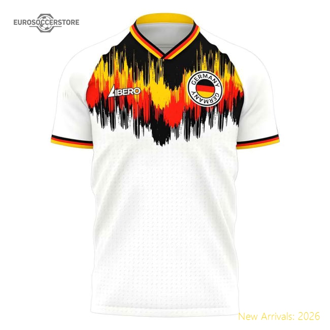 Pro Germany 2025-2026 Home Short Sleeve Shirt Fashion-forward Ventilation