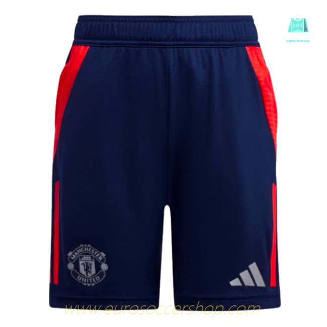 2024-2025 Man Utd Downtime Shorts (Night Indigo)