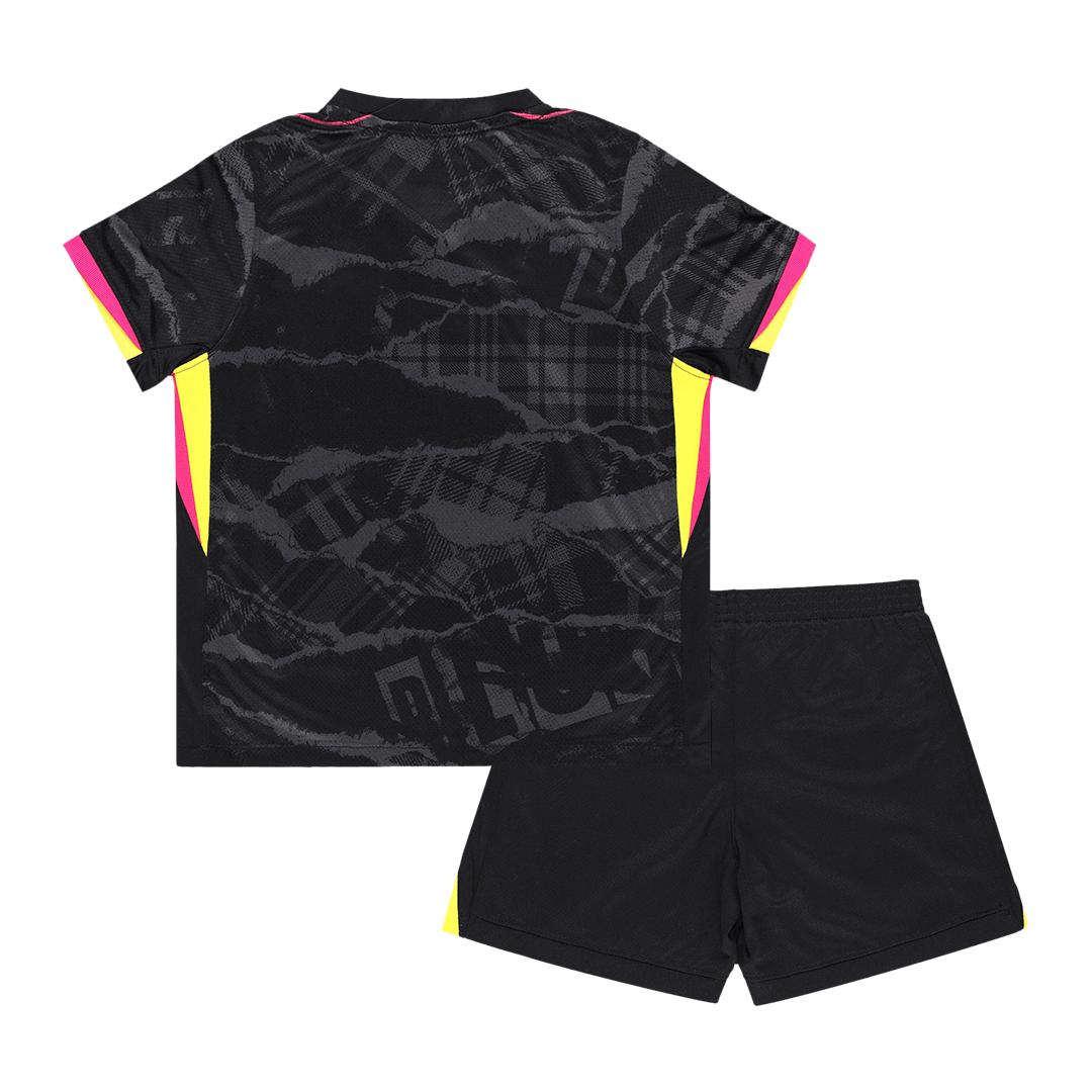 Kid's Chelsea Third Away Soccer Jersey Kit(Jersey+Shorts) 2024/25Authe