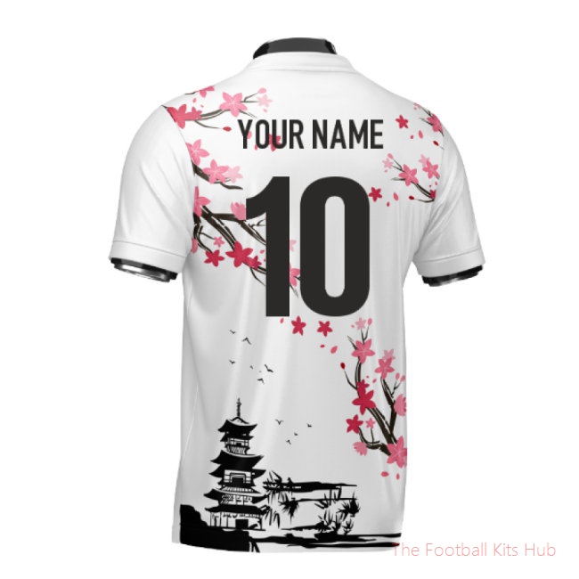 Japan Samurai Heritage Football Jersey (Wolvate) Kids Short Sleeve (Your Name)