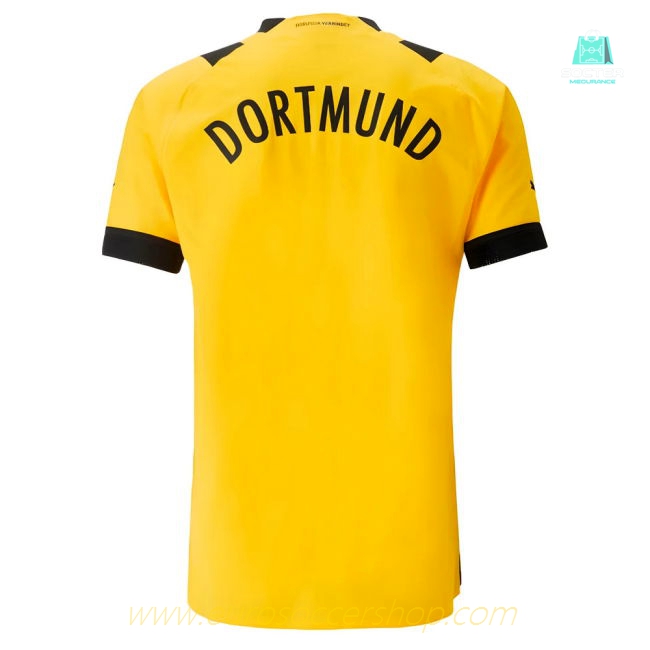 2022-2023 Borussia Dortmund Authentic Home Shirt (BELLINGHAM 22)