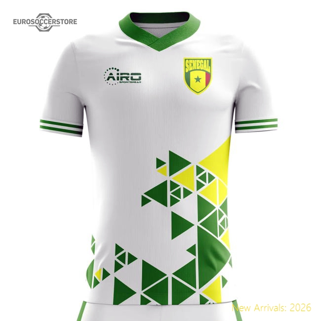 Senegal Concept 20252026 Home Shirt  Authentic Moisturewicking