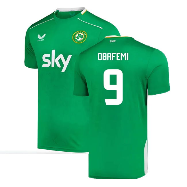 Limited Edition Ireland Home Rare Jersey 2024-2025 (Obafemi 9)