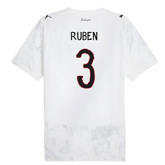 2025-2026 KIDSUPER x Manchester City CWC Shirt (White) (Ruben 3)