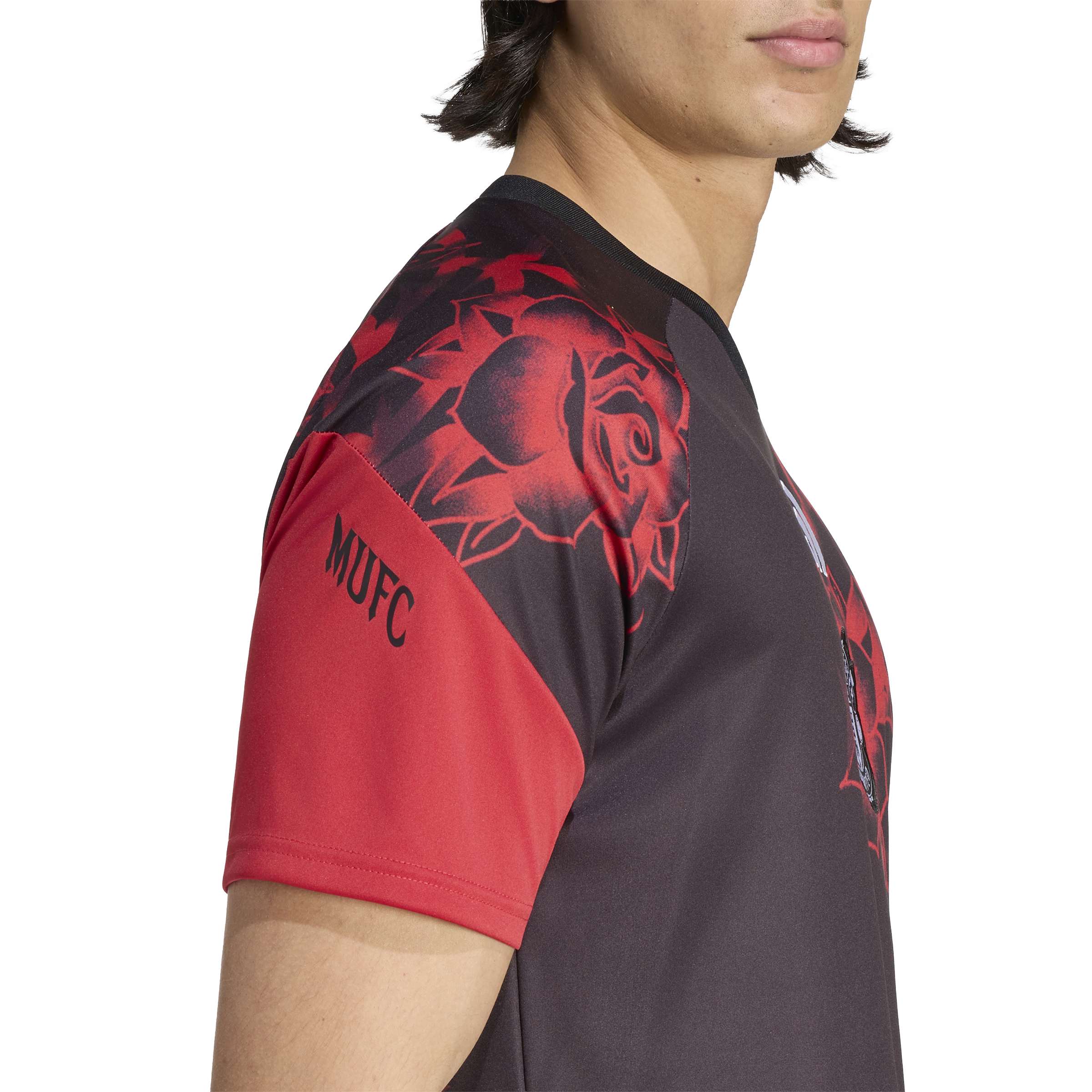 [SJH] Manchester United Home 2026/27 Pre-Match Jersey Top - Black
