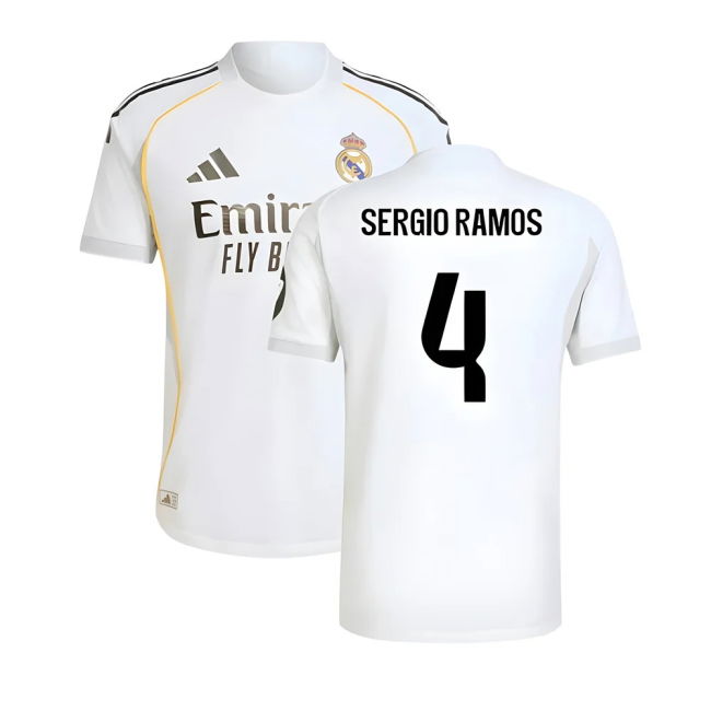 Original 2025-2026 Real Madrid Spanish Home Uniform