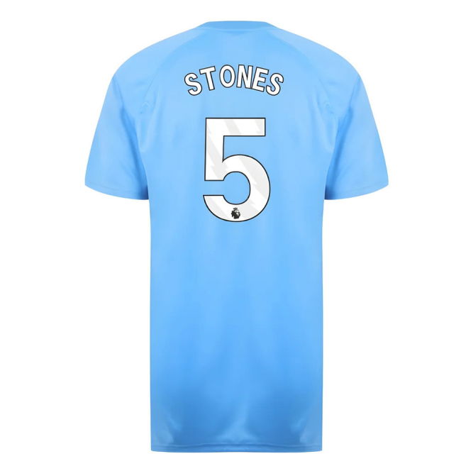 Man City Poly T-Shirt (Blue) (Stones 5)
