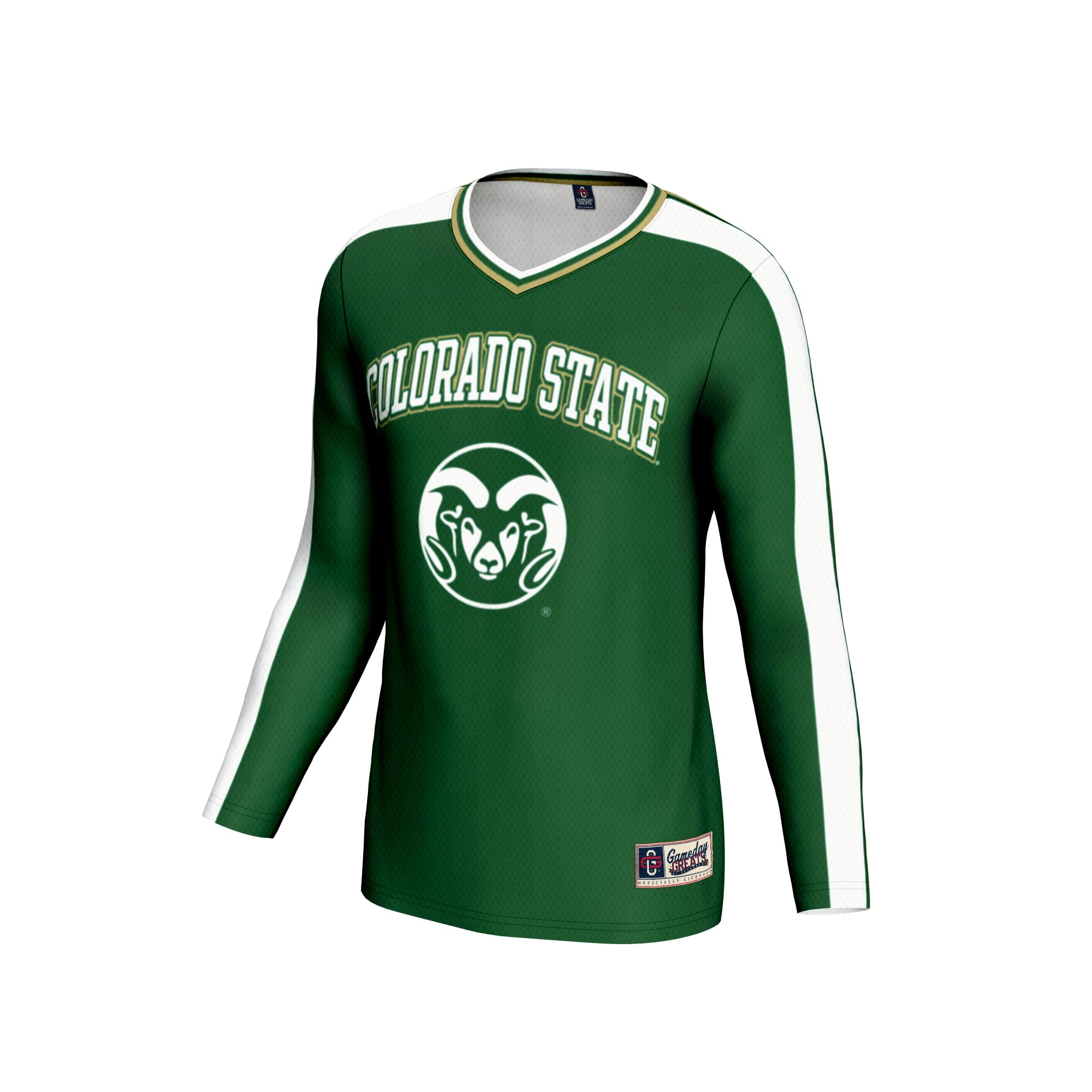 Colorado State Rams GameDay Greats Youth #1 Lightweight Volleyball Fashion Jersey - Green