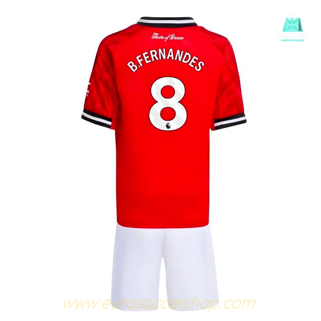 2025-2026 Man Utd Home Mini Kit (B.Fernandes 8)