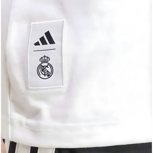 2025-2026 Real Madrid Breathable Football Shirt (White)