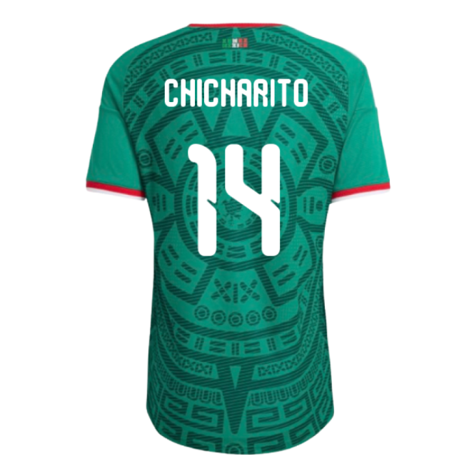 2026-2027 Mexico Authentic Home Shirt (Chicharito 14)