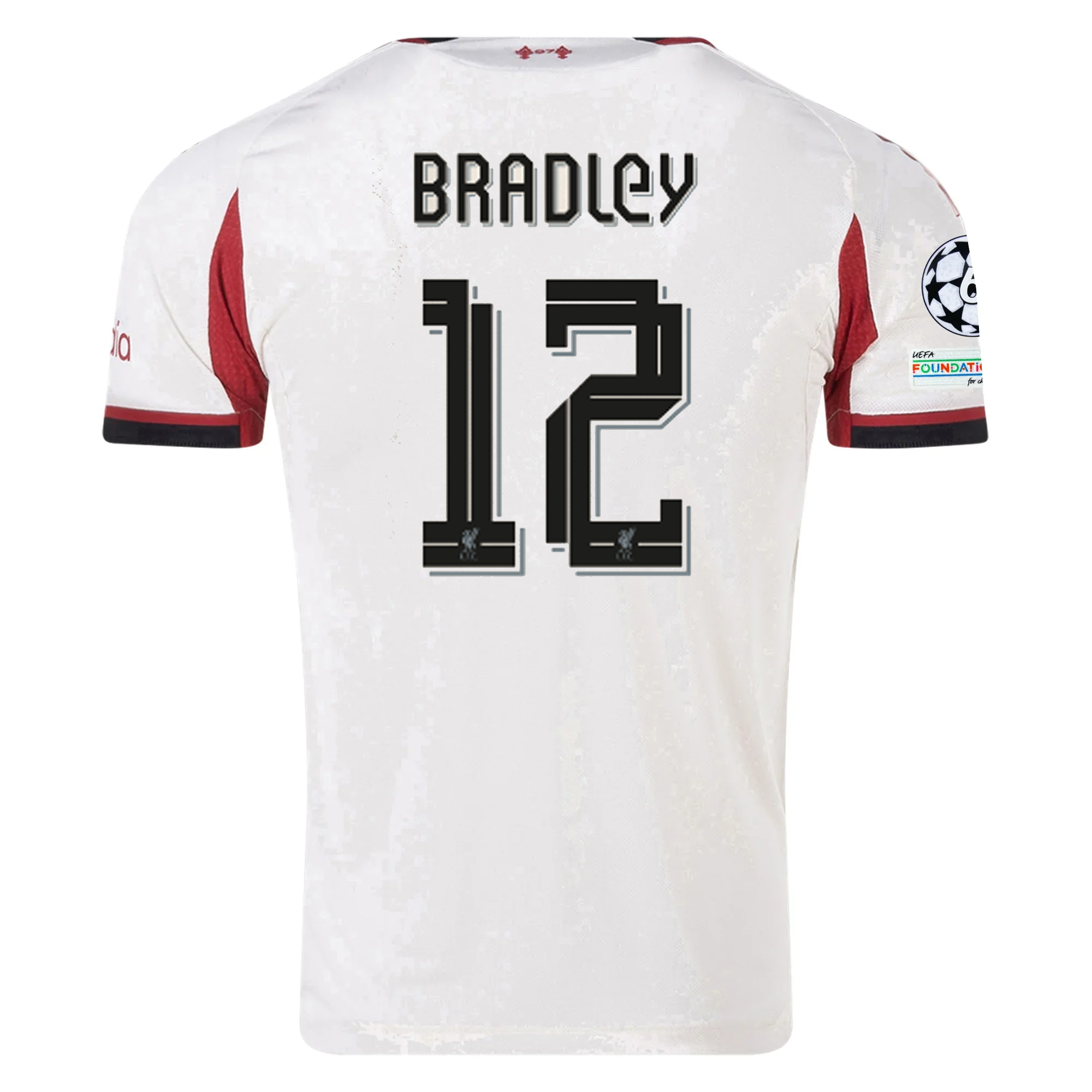 Liverpool Bradley 2025-2026 UCL Away Jersey – Authentic Shirt