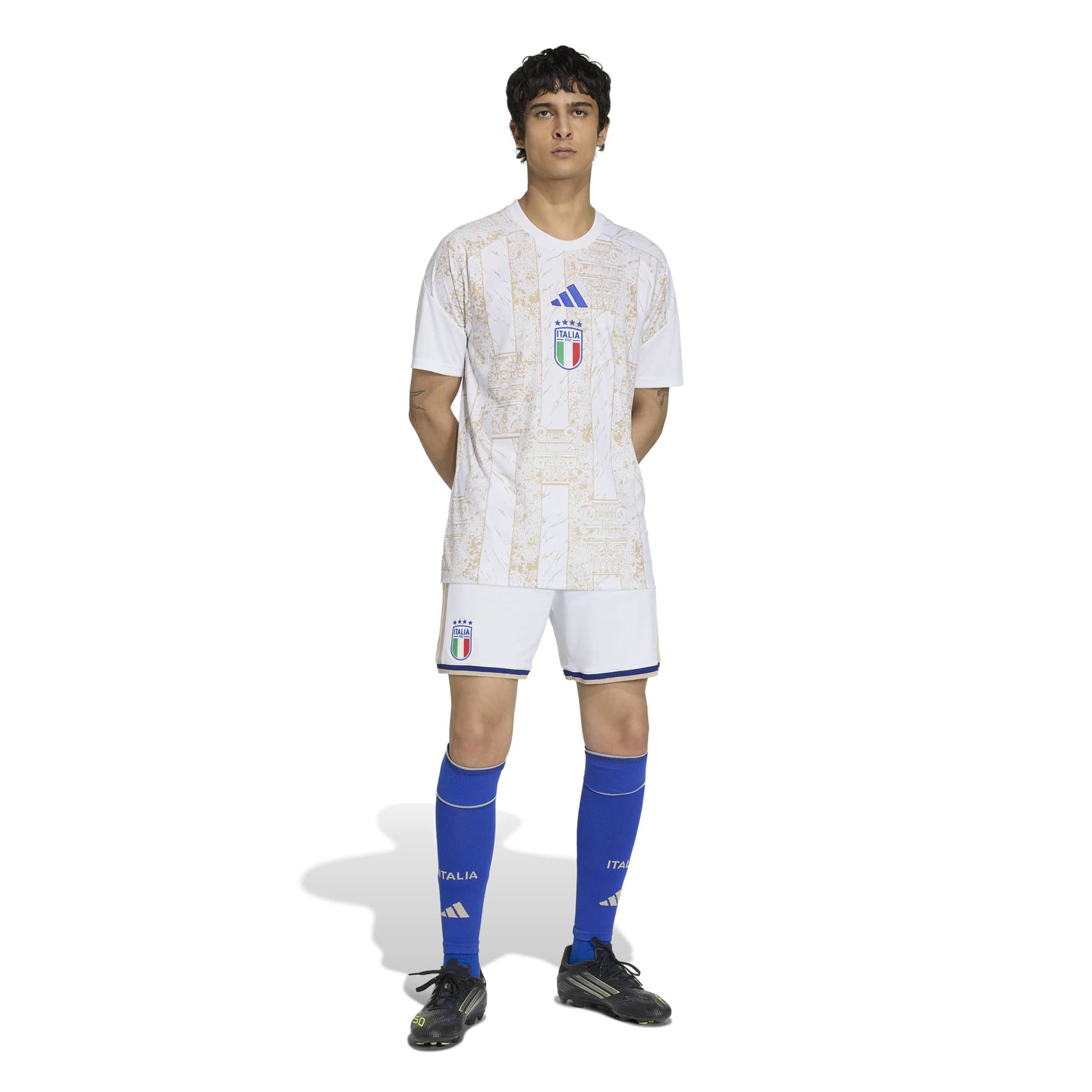 [SJH] Italy National Team 2026 Pre-Match Jersey Top - White