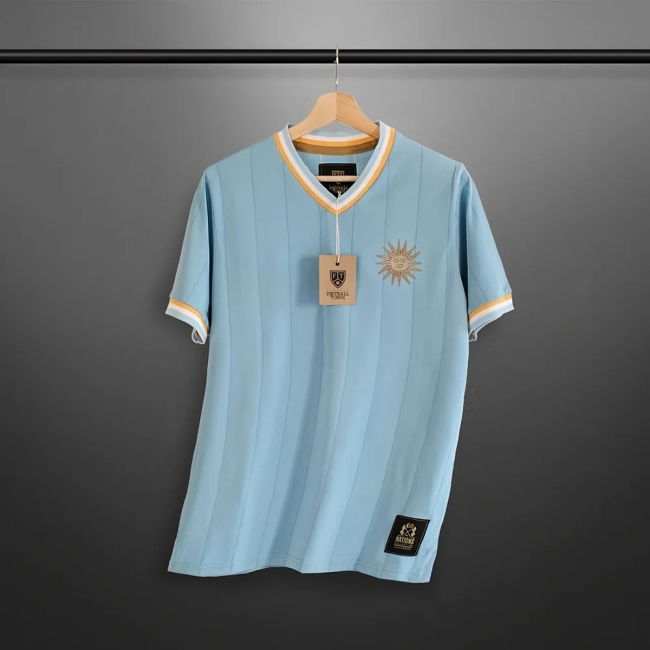 Team Vintage Uruguay La Celeste Soccer Jersey Official National