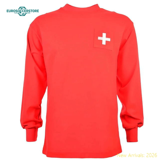 Switzerland 1960 Kids Retro Football Shirt