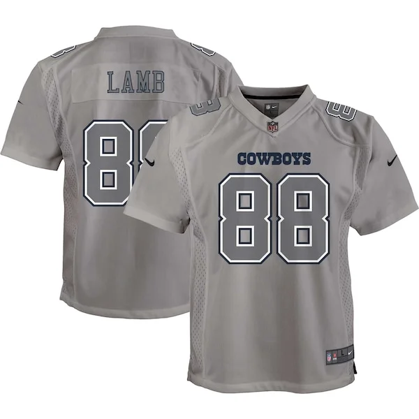 Performance Dallas Cowboys Game Jersey - Premium Gray NFL Fan Jerse...