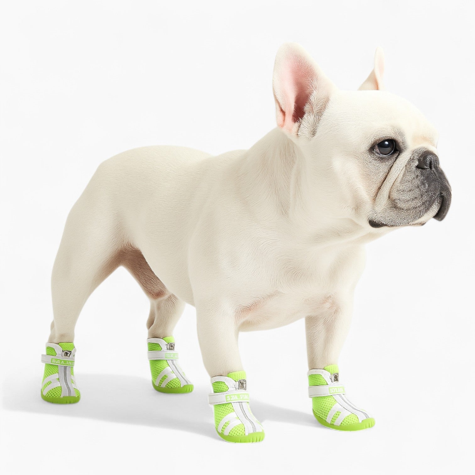 Reflective Waterproof Outdoor Boots For Frenchie Pups | Non-slip Design