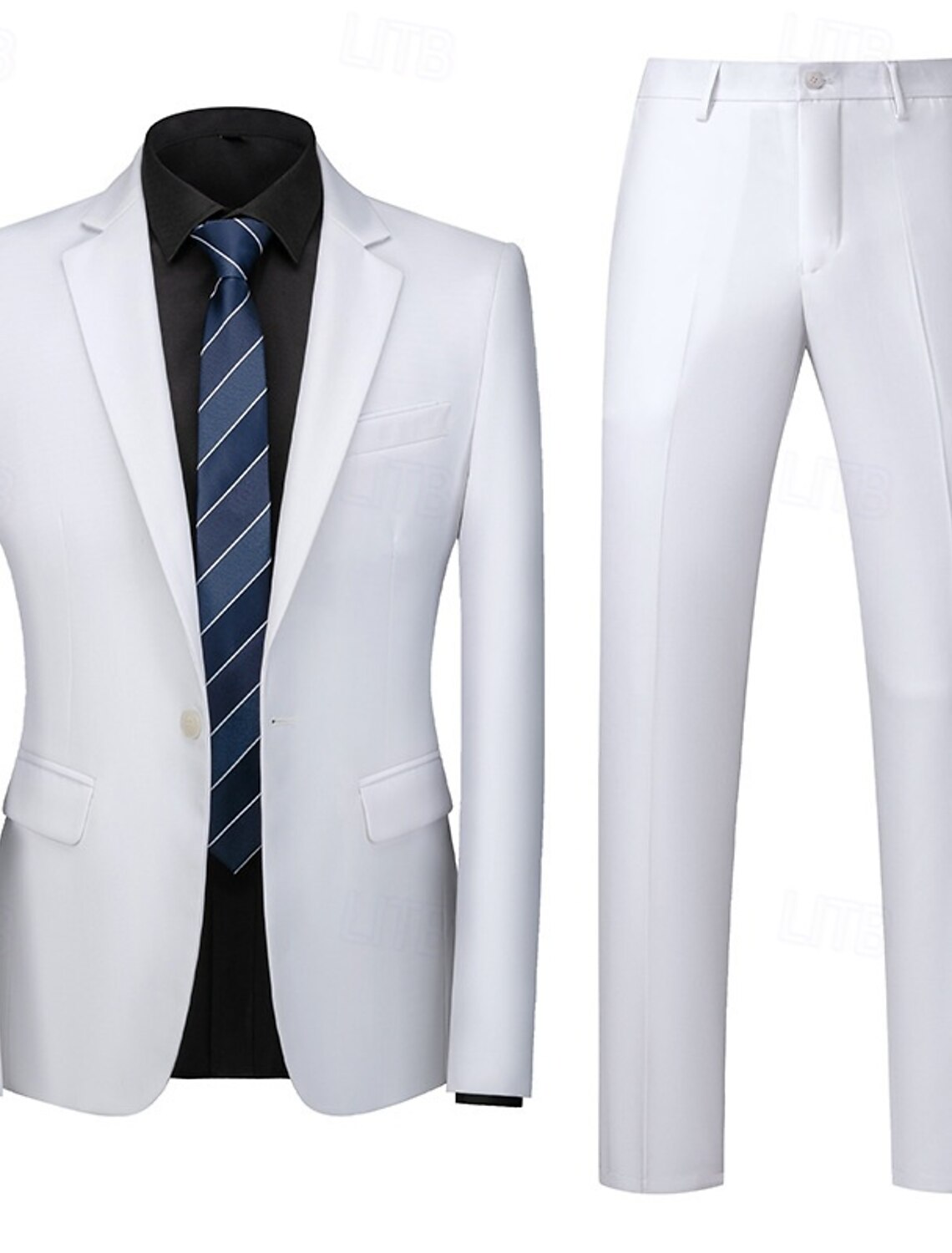 Men's Blazer Suits Business Cocktail Party Wedding 2 Piece Fashion