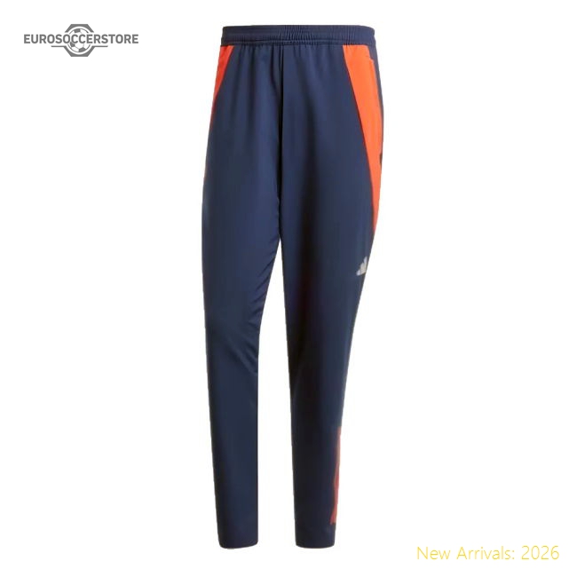 Authentic 2024-2025 Man Utd Training Pants Night Indigo