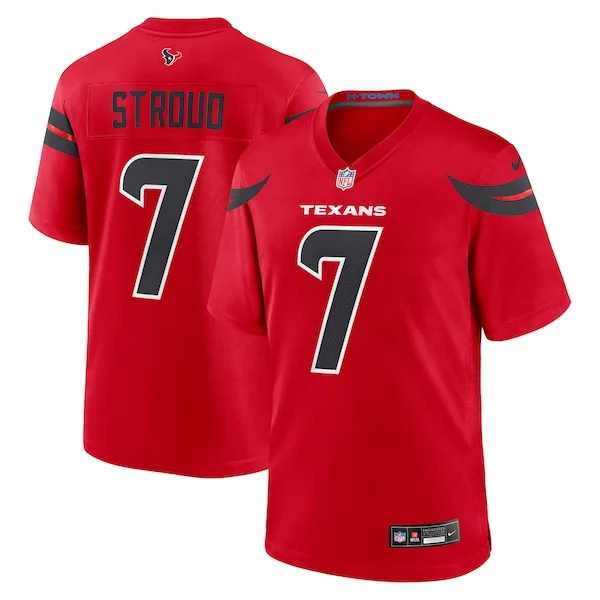 None Game NFL Jersey - Red | Top-Grade Football Apparel | NFL Football
