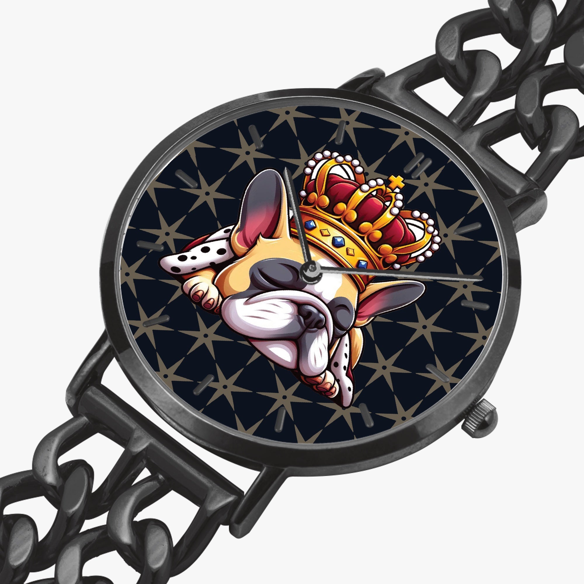 Chic Hollow Strap Watch For Frenchie Lovers For Frenchie Pups