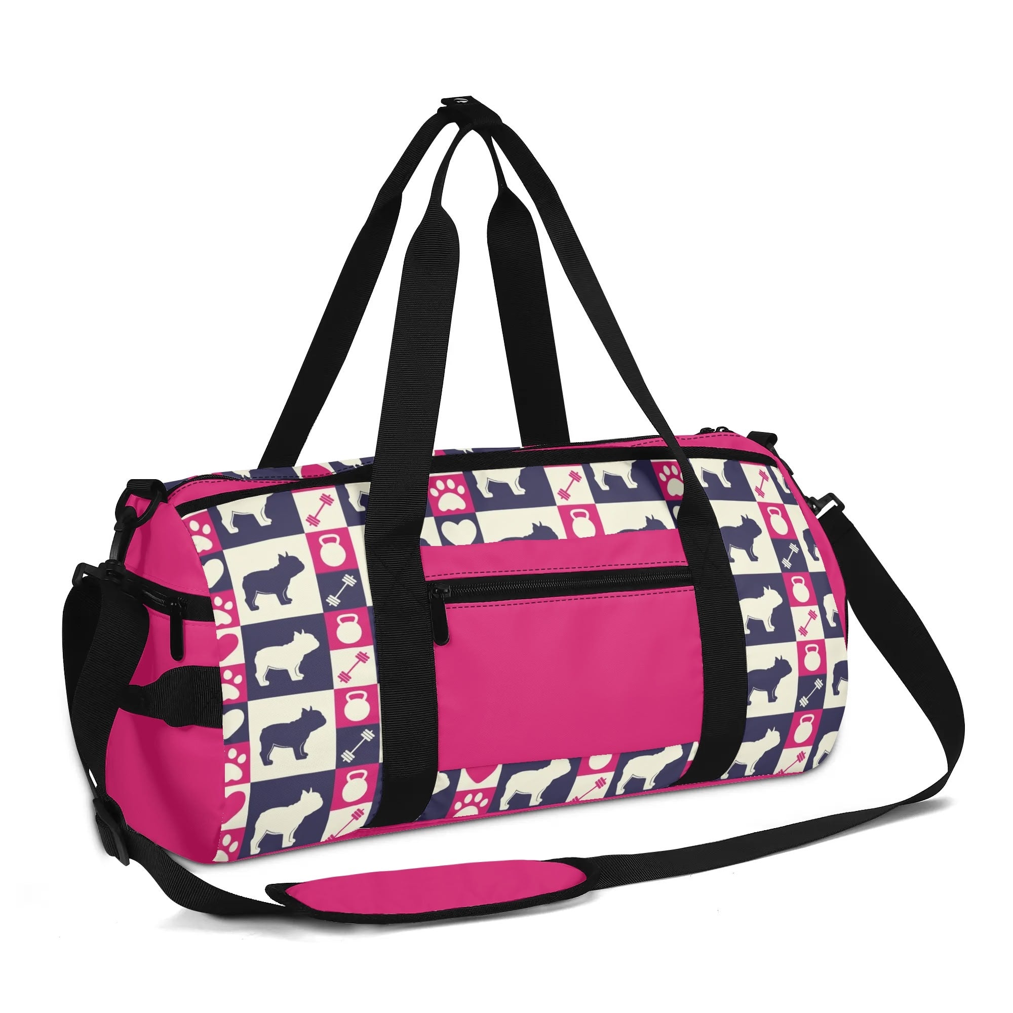 French Bulldog Sophie Gym Bag For Frenchie Lovers Comfy Pet Product