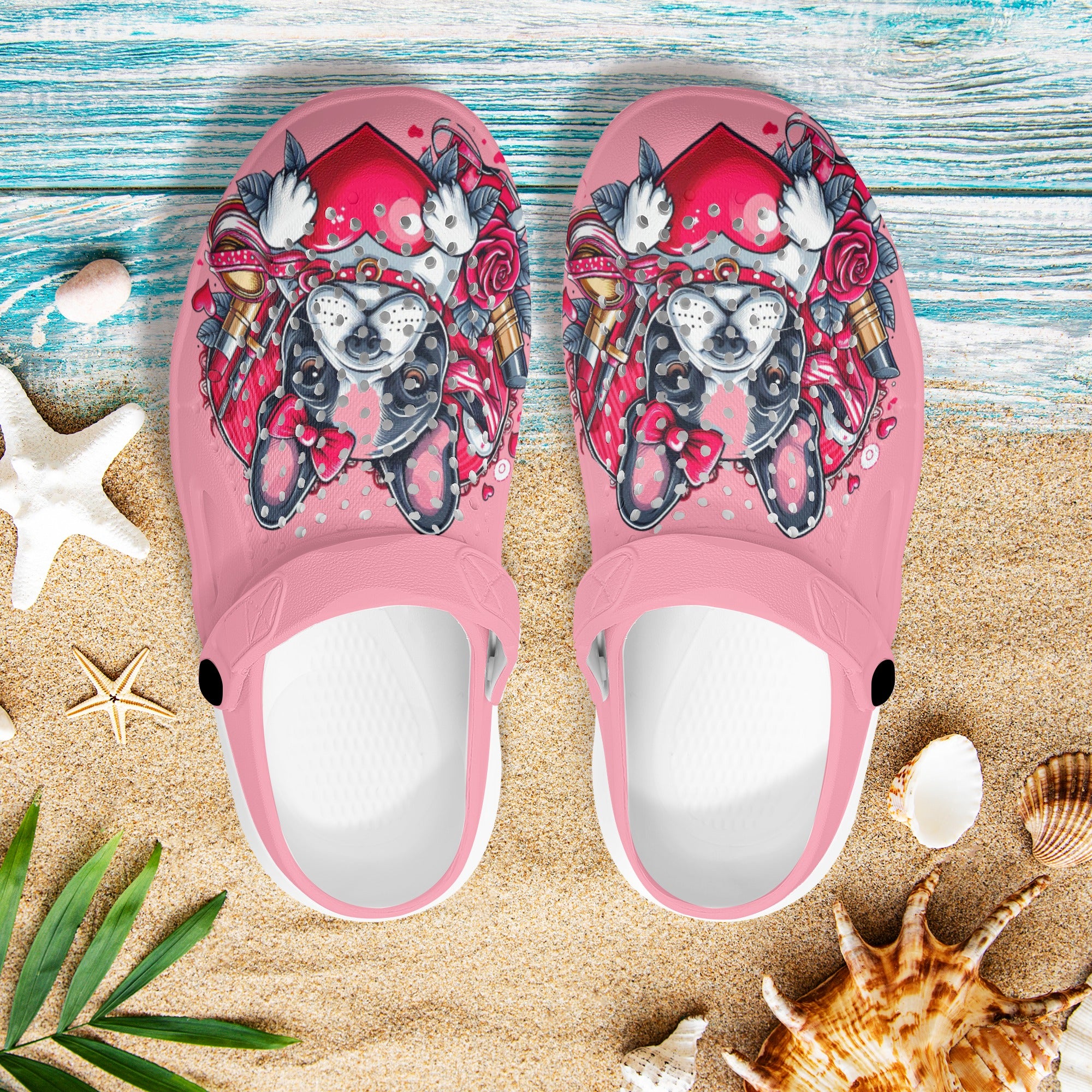 Culture-Inspired Hazel - Summer Hollow Out Clogs for French Durable