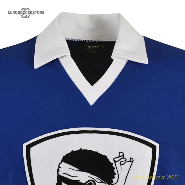 Premium-grade Bastia 1980s Retro Football Shirt - Unbeatable Value