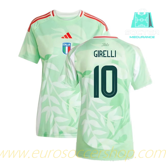 2025-26 Collection Italy Away Football Shirt Ladies' Edition (Girelli 10)