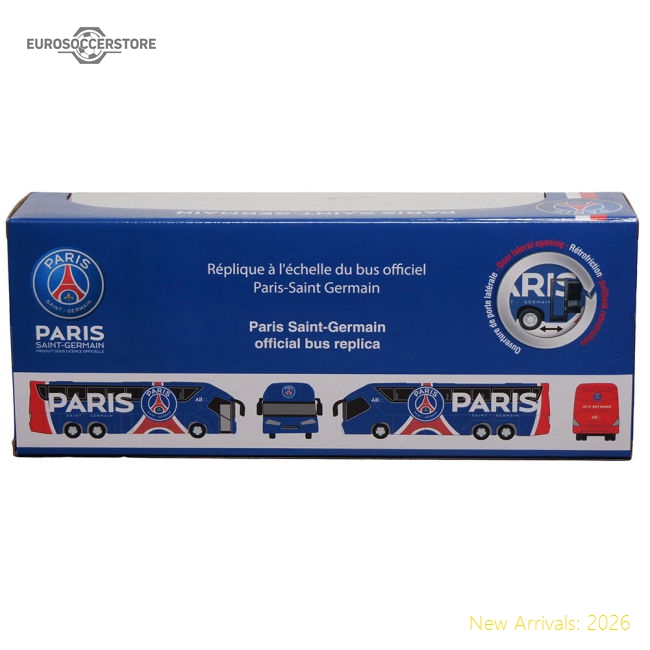 Genuine Top-Quality Paris Saint Germain Fc Diecast Team Bus