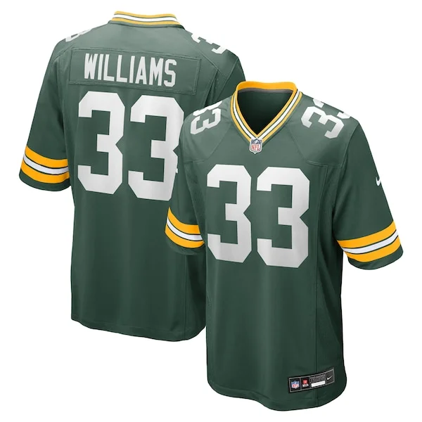 Performance Green Bay Packers Game Jersey - Premium Green NFL Fan J...