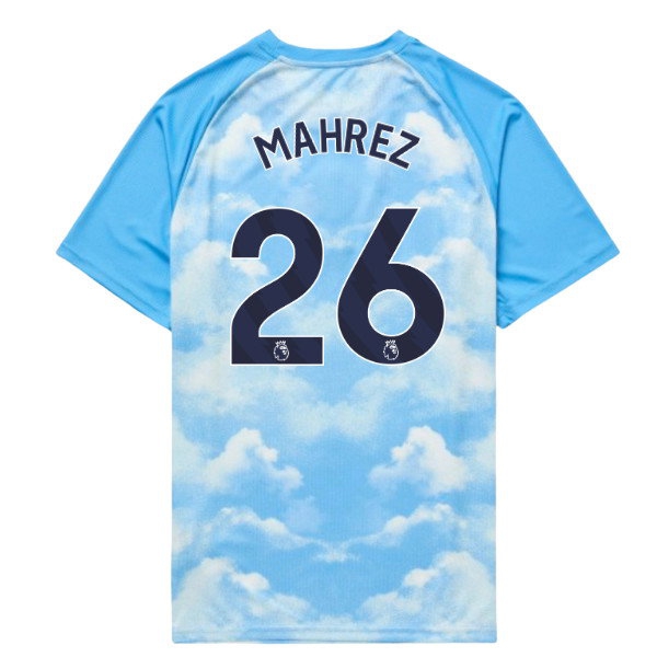 [LLS] 2026-2027 Man City Warm Up Jersey (Icy Blue) - Kids (Mahrez 26)