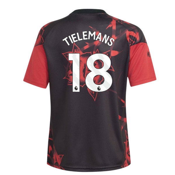 [DDJ] 2026-2027 Man Utd Home Pre-Match Shirt (Red) - Kids (Tielemans 18)